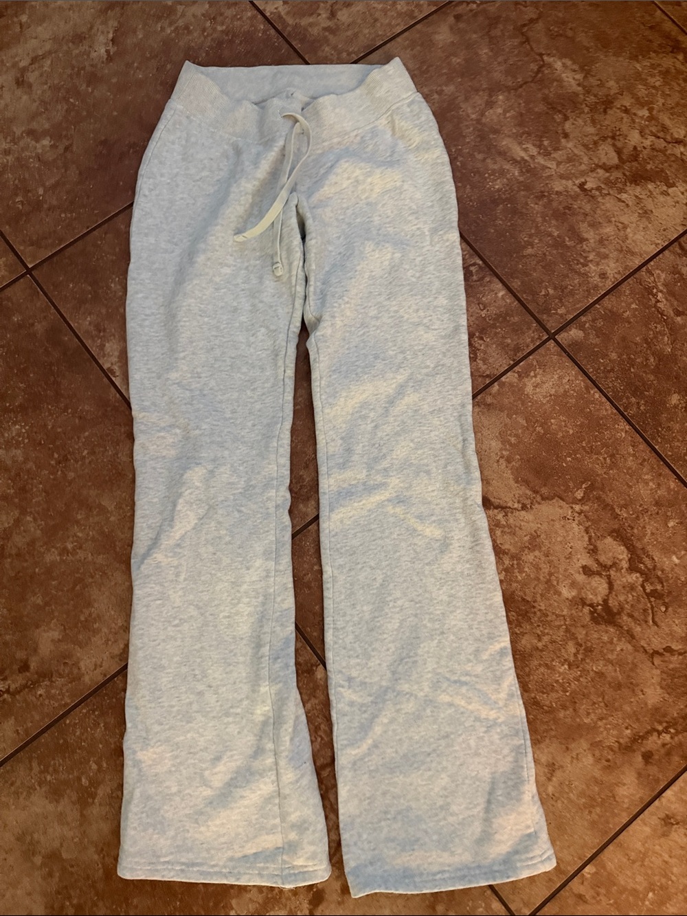 Hollister Light Gray Women's Drawstring Sweatpants